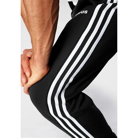 adidas essentials 3 streifen hose herren baumwolle|adidas Essentials 3.